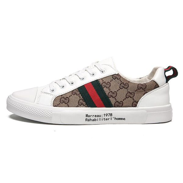 

2019 мода GUCCI дизайнер GG обувь роскошный бренд мужчины женщины натуральная кожа печ