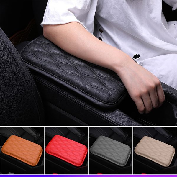 

1pcs genuine leather for mitsubishi lancer 10 asx pajero x focus 2 3 fiesta c4 c5 c3 car armrest box cushion pad