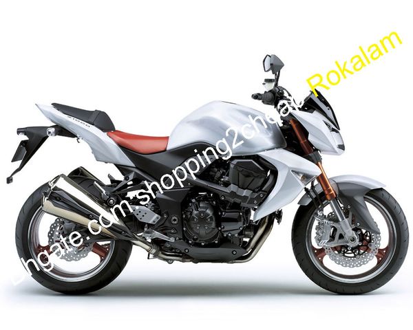 Набор белых ABS полная обтекатель для Kawasaki Z1000 2007 2008 2009 Z 1000 07 08 09 Motorbike Aftermarket Kit Motorcycle Cource