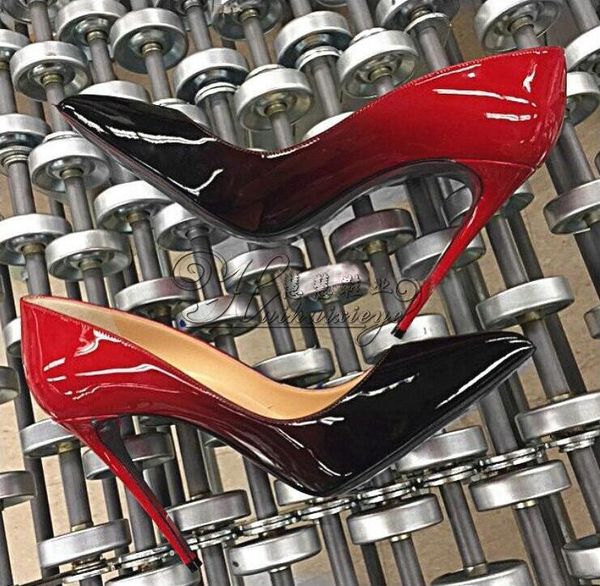 

new ired bottom cymn black pointed toe extreme high heels stiletto women pumps wedding party dress shoes black pumps studded heels