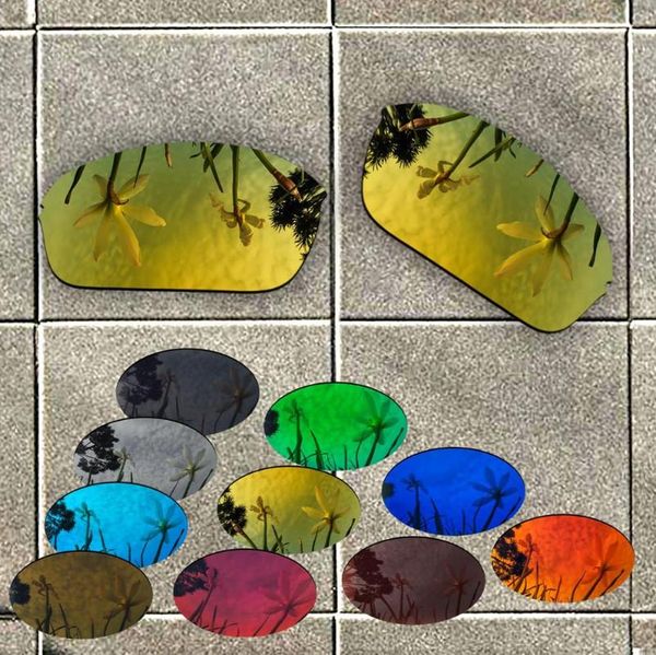 

polarized sunglasses replacement lens for- half wire 2.0 frame 100% uv protection good fitness - many choices