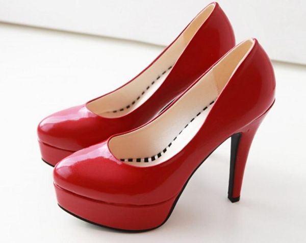 

2019 women's shoes in spring and autumn with new style high heel fine heel round head waterproof table @qwer664, Black