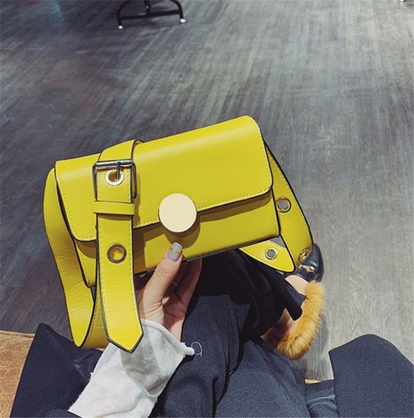 

fashion trend simple pure color small square bag cross shoulder bag ph-cfy20062353