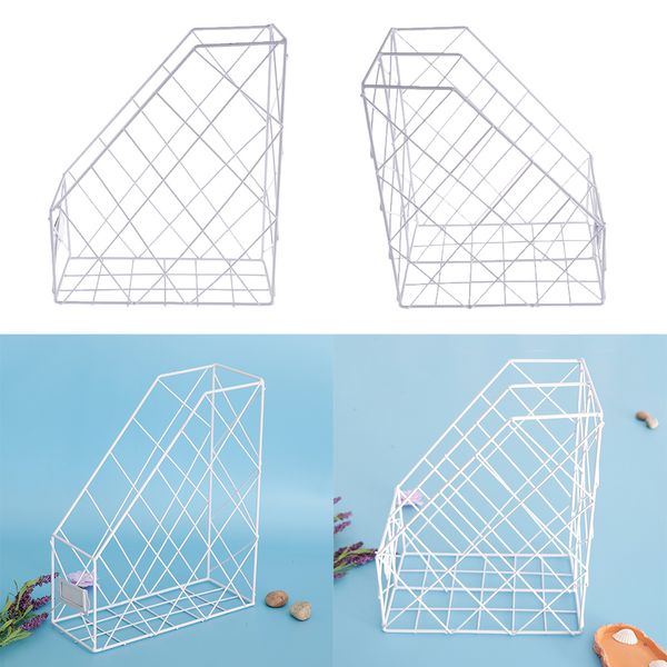 

2 piece of metal deskfile folder sorter office desk organizer