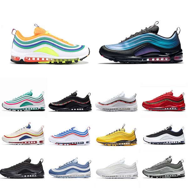 

2019 laser фуксия тройные белые мужские кроссовки лондон summer of love black silver bullet south beach мужчины женщины спортивные кроссовки