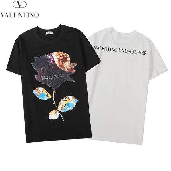 

2020 известная марка mens конструктора футболка мужская с коротким рукавом конструктора высокого качества печати футболка мужчины женщины ле, White