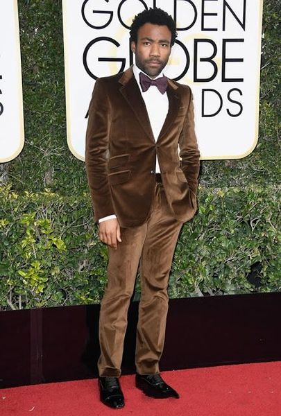 

brand new two buttons brown velvet groom tuxedos notch lapel men suits wedding/prom/dinner man blazer (jacket+pants+tie) w313, Black;gray