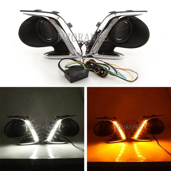 

for mitsubishi attrage mirage g4 2012-2017 headlight led drl fog lights headlights daytime running lights day light fog light