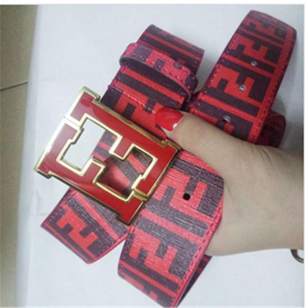

luxury 30 models designer fashion buckle f belt mens womens belt ceinture with box as gift, Black;brown