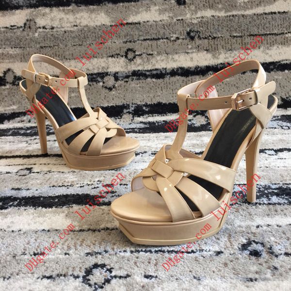 

лакиѬованна кожа заклепки нао бѬенд дизайнеѬ нао женкие андалии воки, Black