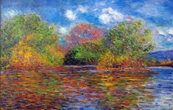 

claude monet the seine near giverny home wall art decor handpainted &hd print oil painting on canvas wall art canvas pictures 190827
