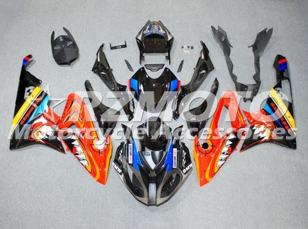 

4 gifts new abs motorcycle full fairings kit fit for bmw s1000rr 2015 2016 15 16 body set orange