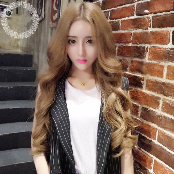 Foreign Trade Cos Wig Female Long Straight Hair In The Long Hair