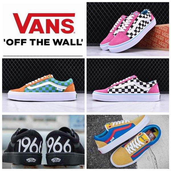 

Высокое качество Golf Wang х Van Старый SKOOL Pro 2020 новой женщины людей Скейтборд Повседневная обувь Холст Zapatillas де Deporte спорта кроссовки