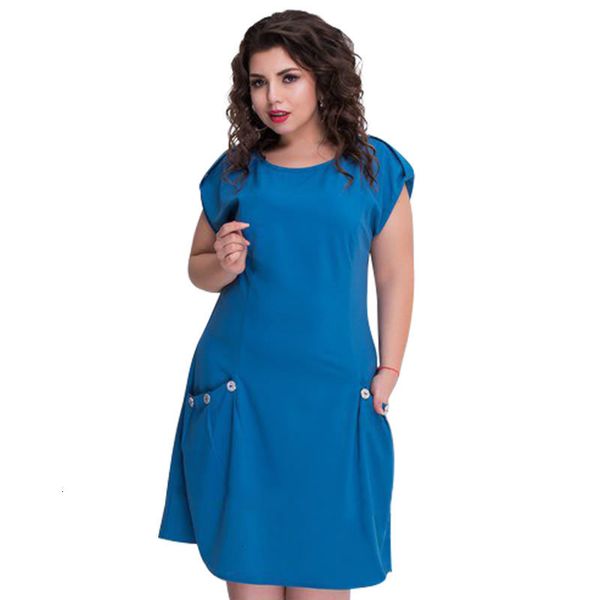 

women designer dresses woman clothes beach loose dress casual summer dresses pockets plus size blue vestidos 2019 designer clothes, Black;gray