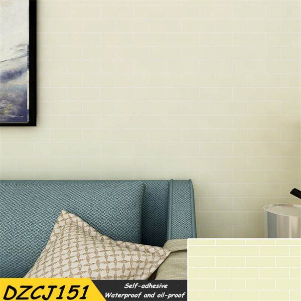 

factory direct wallpaper wholesale pvc oil-proof and waterproof self-adhesive wall stickers plain 0.6*1m