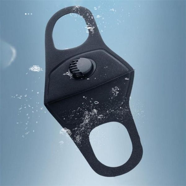 

fashield anti-fog full masks with elastic band sponge headband balaclava face mask hd transparent pet anti droplets visor, Black