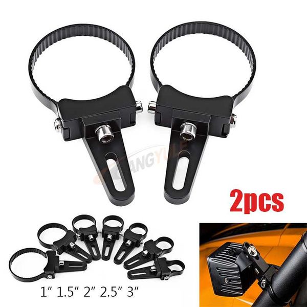 

2pcs 1"1.25"1.5"2"2.5"3"inch 25mm rigid bullbar tube roll mount bracket clamps tube clamp led work light bar m