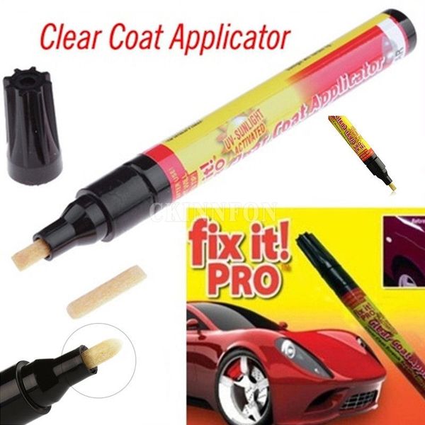 Dhl Universal Fix It Pro Painting Pen Car Scratch Repair Clear Pens Clear Coat Applicator Opp Packing Detail Car Supplies Detail Cars From Ruxian1