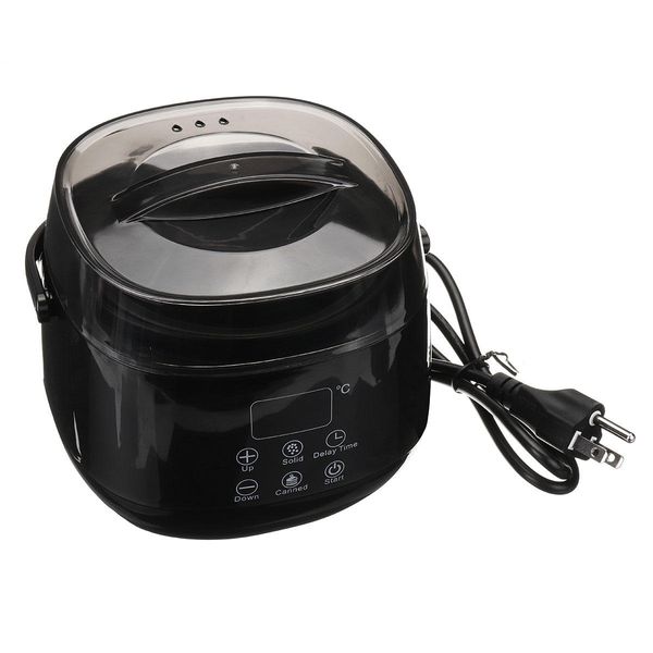 

удаление led wax warmer clean dell безболезненного волоса убывающая kit депиляция электрический нагреватель воск - белый сша штекер