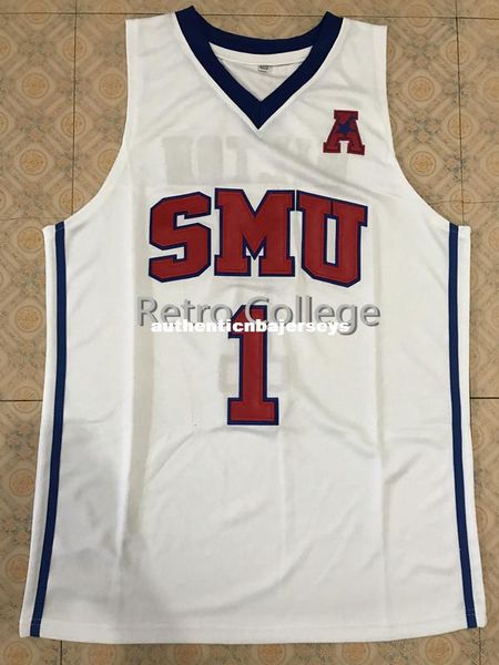 

#1 shake milton smu college college basketball jersey stitched embroidery any number and name xs-6xl vest jerseys, Black;blue