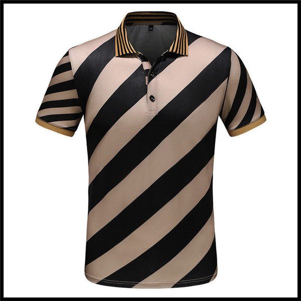 

2018 luxury italy de igner polo hirt high treet embroidery garter nake little bee printing clothing men brand polo hirt