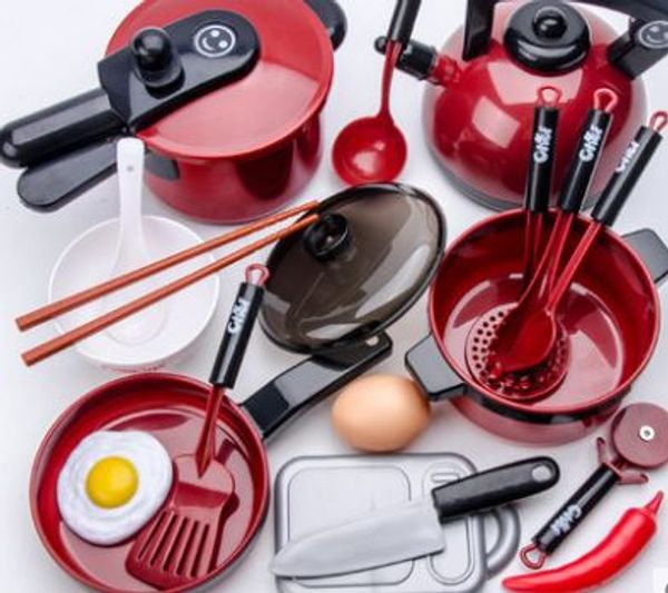 Kitchen Toy Kitchen Set For Children Cooking Boys Girls Baby Cut