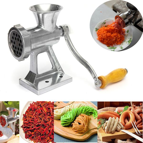 

manual meat grinder & sausage noodle dishes handheld making gadgets mincer pasta maker crank home kitchen cooking tools multifunctional mini