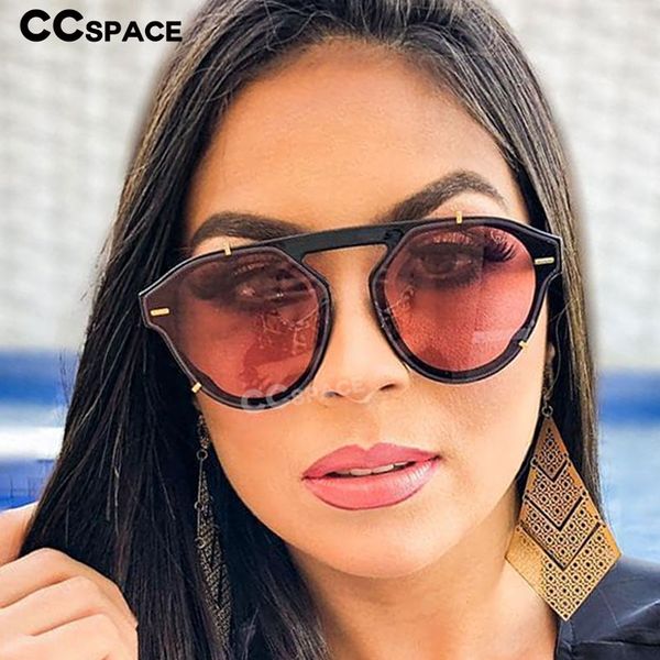 

47294 steam punk rivet round sunglasses men women fashion uv400 glasses, White;black