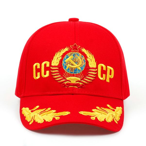 

2019 cccp ussr russian style baseball cap black red cotton snapback cap with 3d embroidery hats, Blue;gray