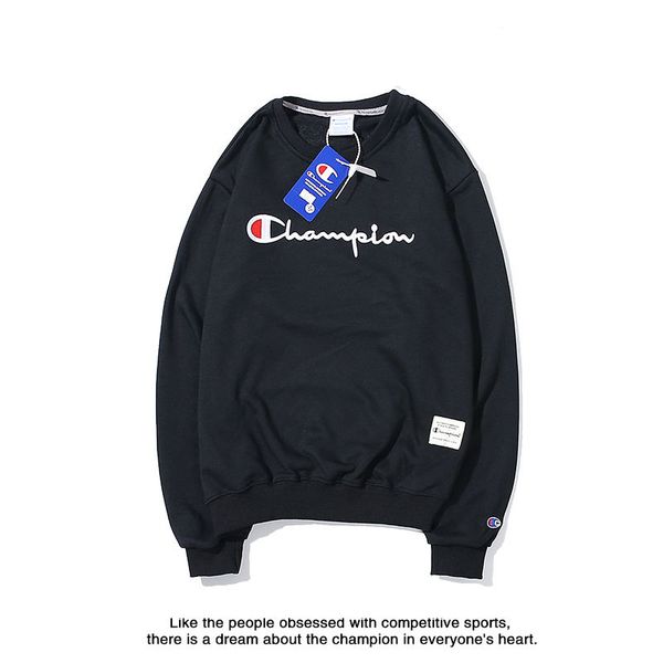 

champions designer luxury mens hoodies tide brand sweatshirt street hip hop fashion letter embroidery outdoor couple hoodies, White;black