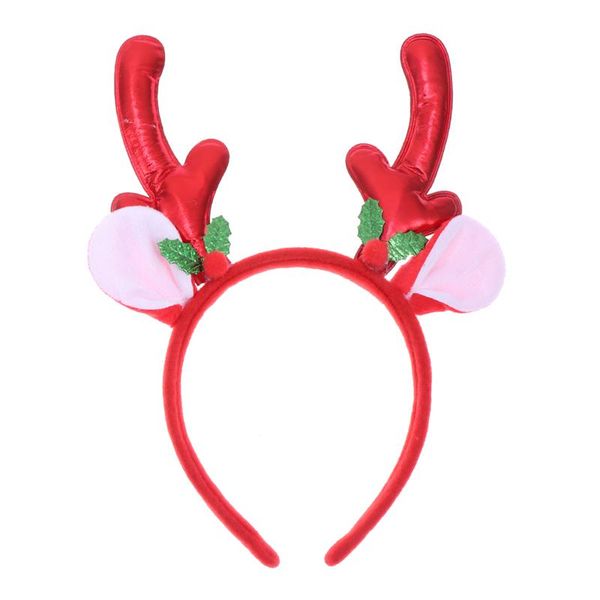 

1pc christmas hairband creative elk antlers hair hoops hair bands accessory headdress for cosplay decorations