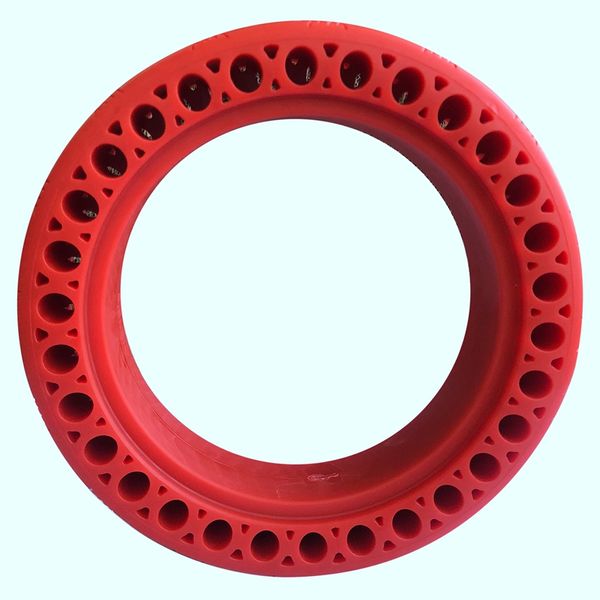 

durable scooter tyre anti-explosion tire tubeless solid tyre for mijia m365/ninebot electric scooter(red