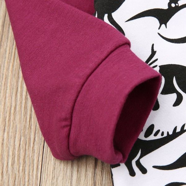 

fall autumn newborn baby boy dinosaur clothes hooded pants legging autumn warm spring set cartoon outfit, White