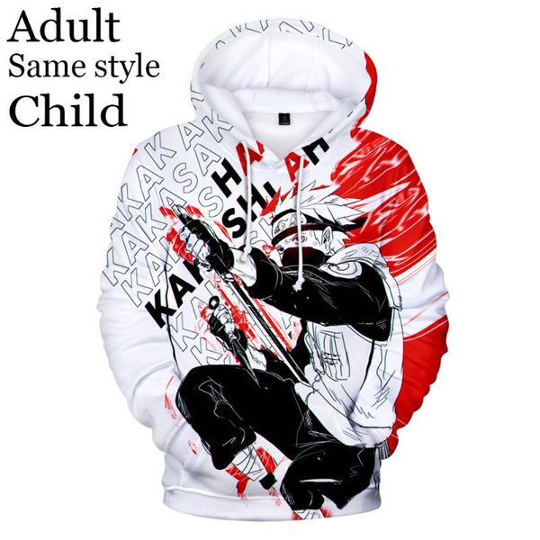 

3d наруто толстовки мальчики девочки толстовка мода дизайн с капюшоном толстовка дети 3b наруто аниме с капюшоном мужская спортивная одежда, Black