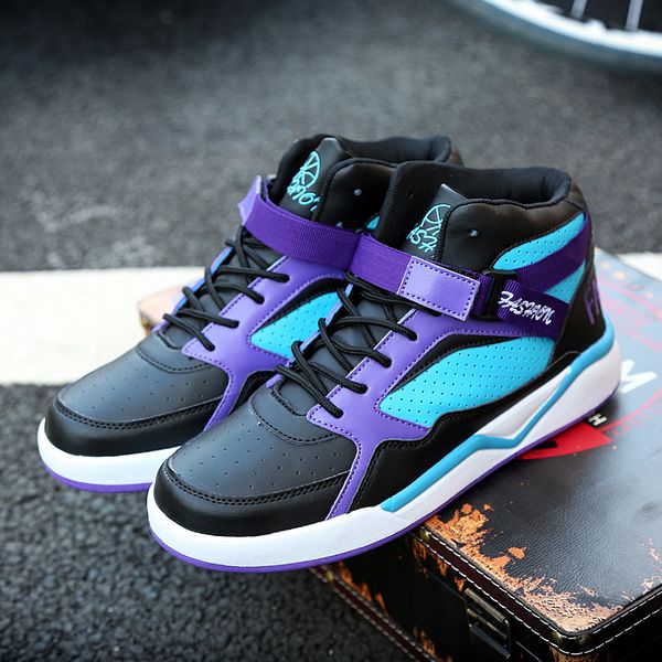 

sneakers men casual shoes men superstar boots shoes high chaussure homme ete nice zapatos de hombre, Black