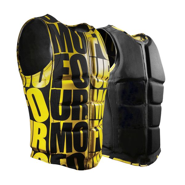 

profession life jacket vest for surfing motorboat waistcoat lettered fashion printed super elastic buoyancy protective vest