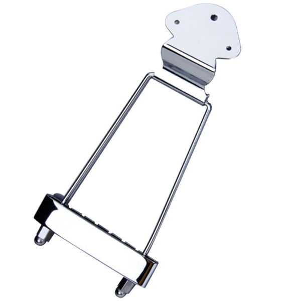 

chrome trapeze 6-string tailpiece for archguitar