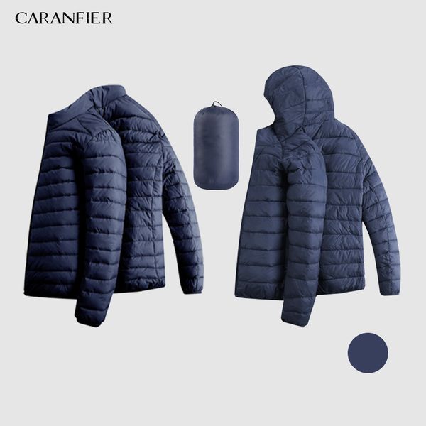 

3pcs new 2019 jacket coat autumn winter parkas men casual parkas men's coat zipper outerwear mens brand clothing s-3xl, Tan;black