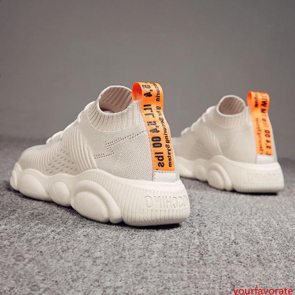 

men running shoes triple black fashion men trainer breathable pure white beige outdoor sport sneaker size 40-44