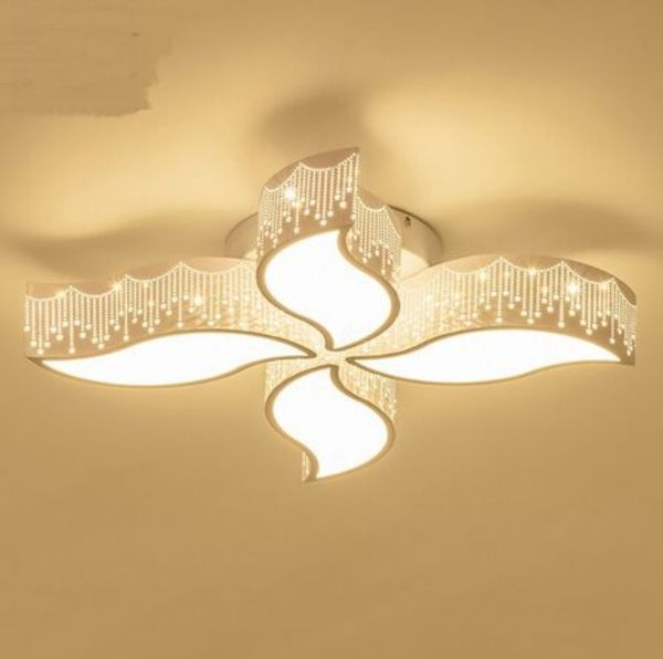 Простой цветок светодиодный потолочный светильник спальня гостиная кабинет лампа детской комнаты украшены потолочные светильники MYY