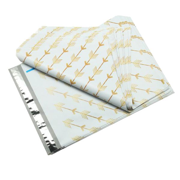 

26 x 33 x 4 (см) упаковка 100 штук пластиковых пакетов почтовых мешков для судоходства