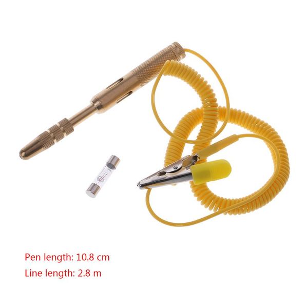 

new 1 pc automotive electrical tester vehicle car light lamp voltage test pen pencil for auto truck motorcycle testing tools