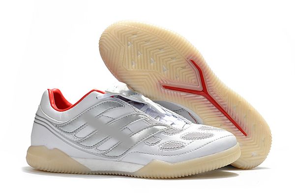 

2019 classics predator precision accelerator electricity tf ic turf indoor david beckham men soccer shoes cleats football boots, Black