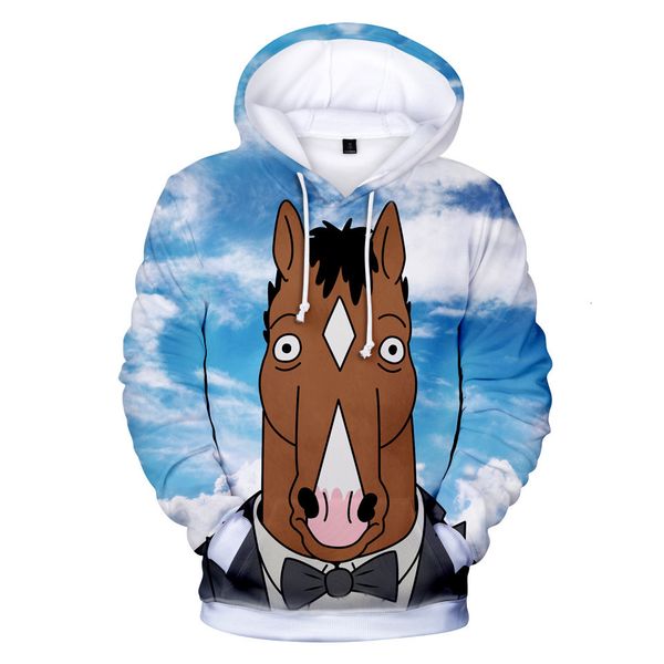 

Ѭенд bojack вадник номеѬ пеаи 3d пѬинеи лпђ виеѬ длиннм Ѭђкавом, Black