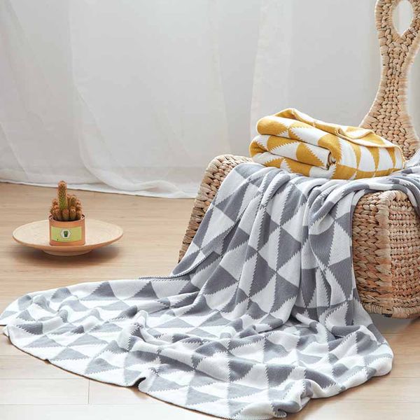 

geometric couch bedding blanket cover chaise longue armchair plaid bedspread baby sleeper wraps comforter