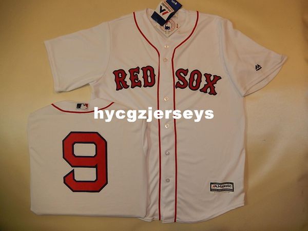 

baseball br ted williams #9 sewn cool base shirt jersey new mens stitched jerseys big and tall size xs-6xl for sale, Black;blue