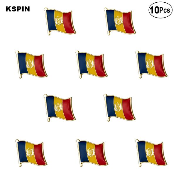 

moldova flag lapel pin flag badge brooch pins badges 10pcs a lot, Gray