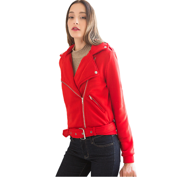 

style autumn/winter 2019 long sleeve fashion women's lapel short jacket autumn/winter women's coat, Black;brown