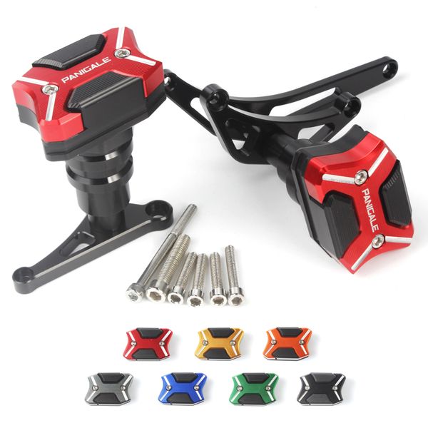 

frames falling protection for 959 panigale motorcycle cnc aluminum alloy side anti-fall cover crash protector